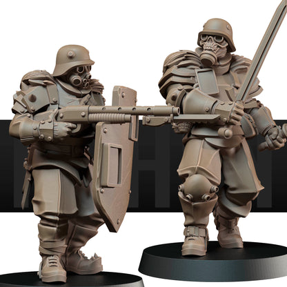 Heretic Troopers (Shotgun and Melee) - Hellbound Apostasy