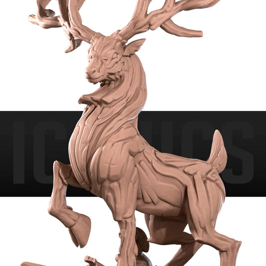 Human Animist Deer