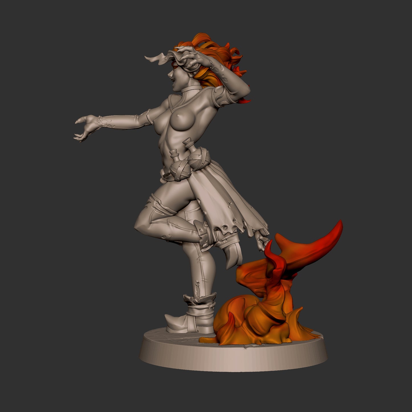 Fire Wizard Genasi