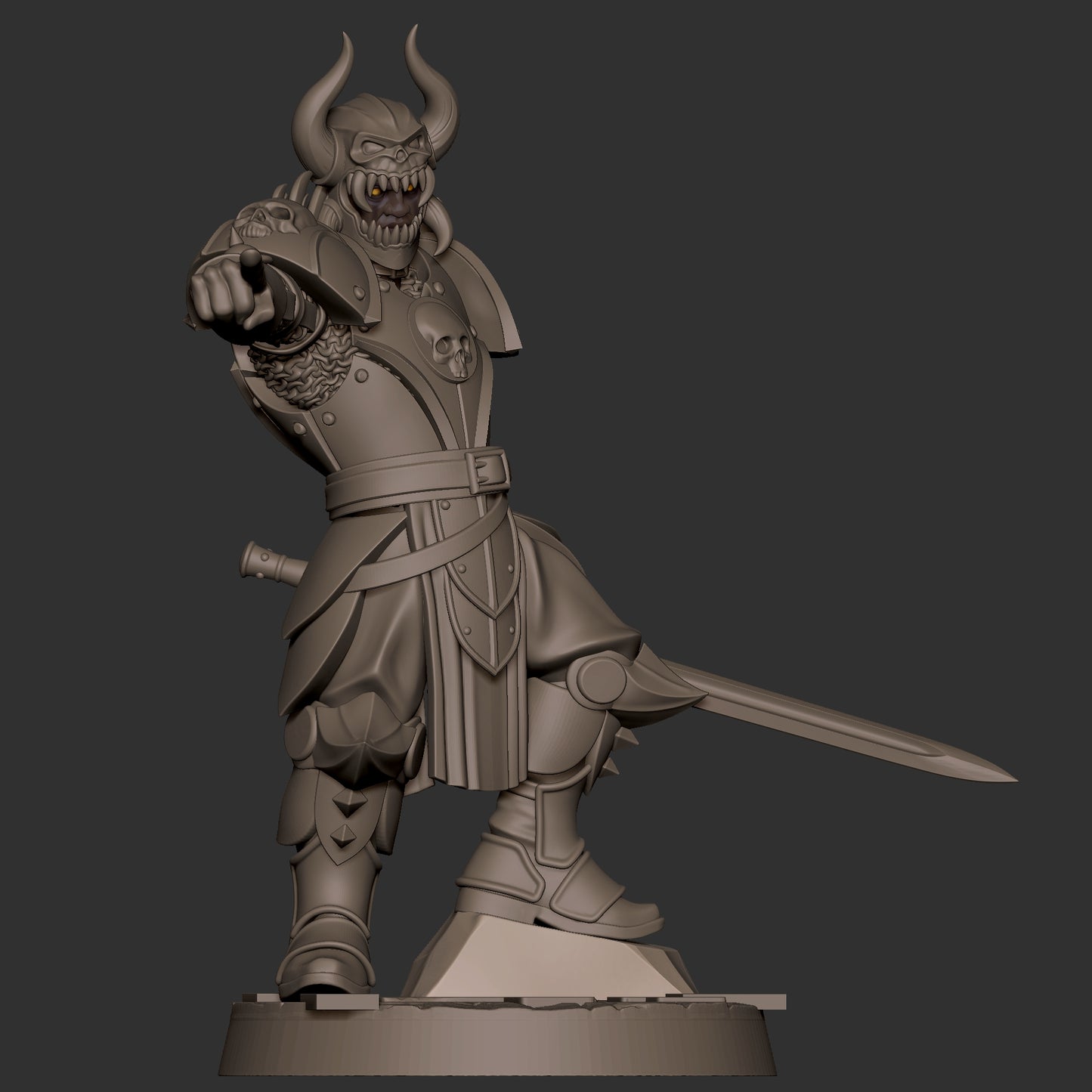 Human Deathbringer Fighter