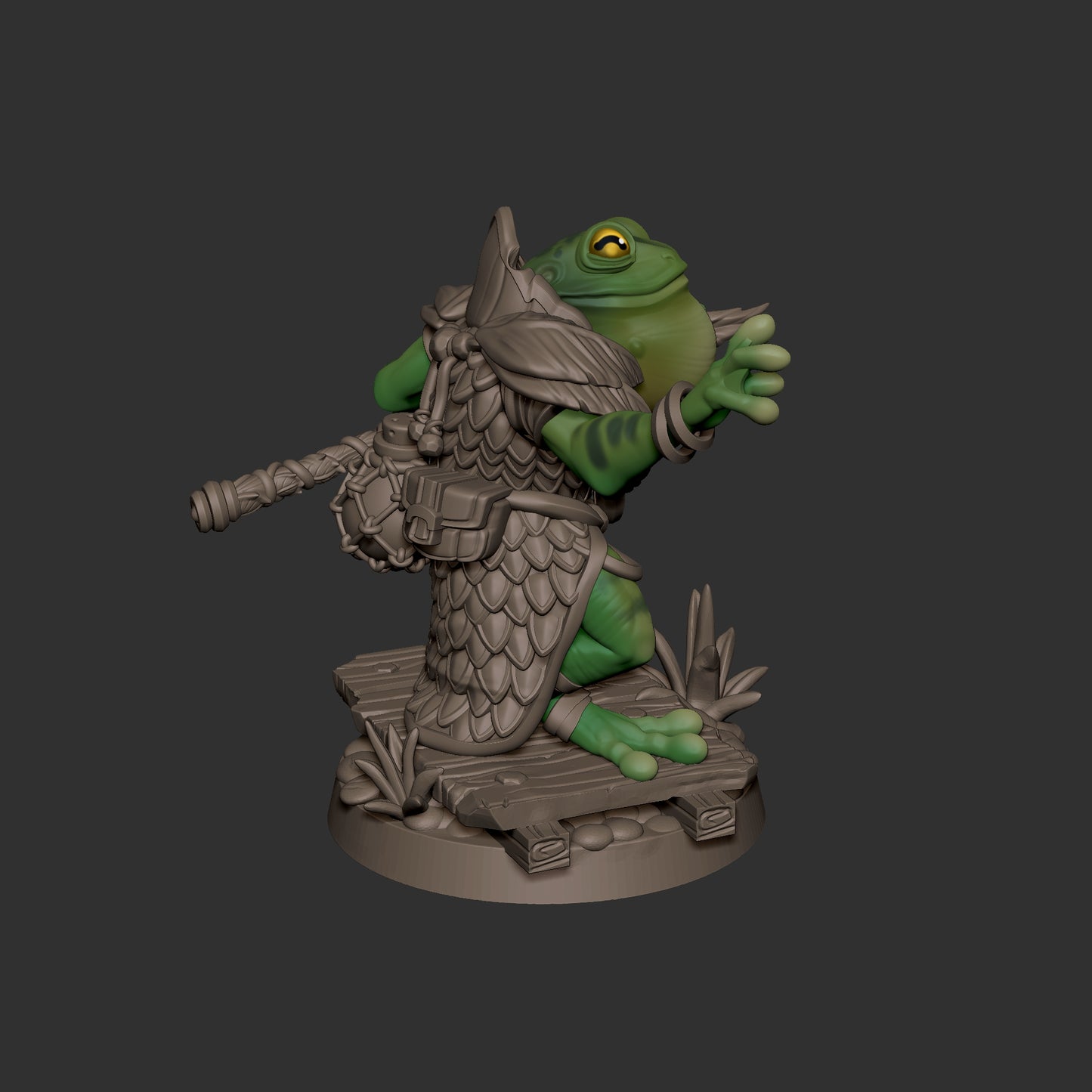 Frogfolk Monk