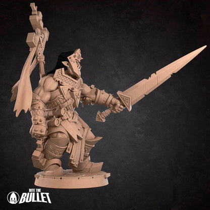 Half-Orc Warpriest