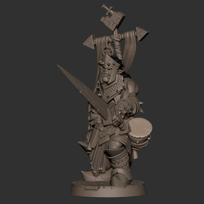 Half-Orc Warpriest