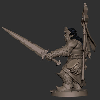 Half-Orc Warpriest