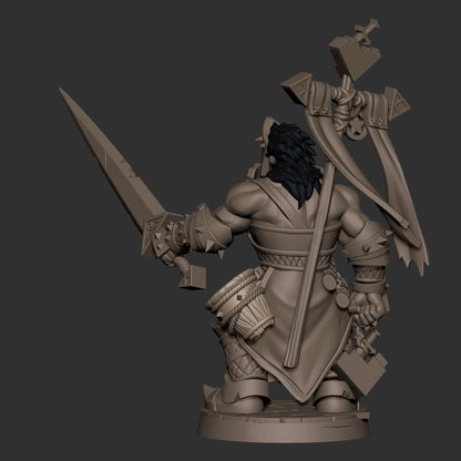 Half-Orc Warpriest