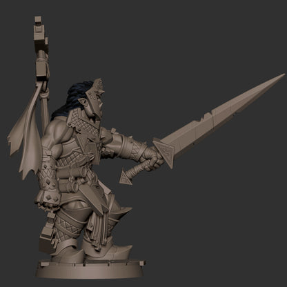 Half-Orc Warpriest