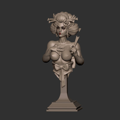 Geisha Bust