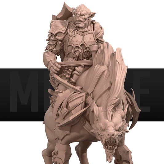 Orc Warg Rider Lieutenant