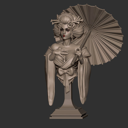 Geisha Bust