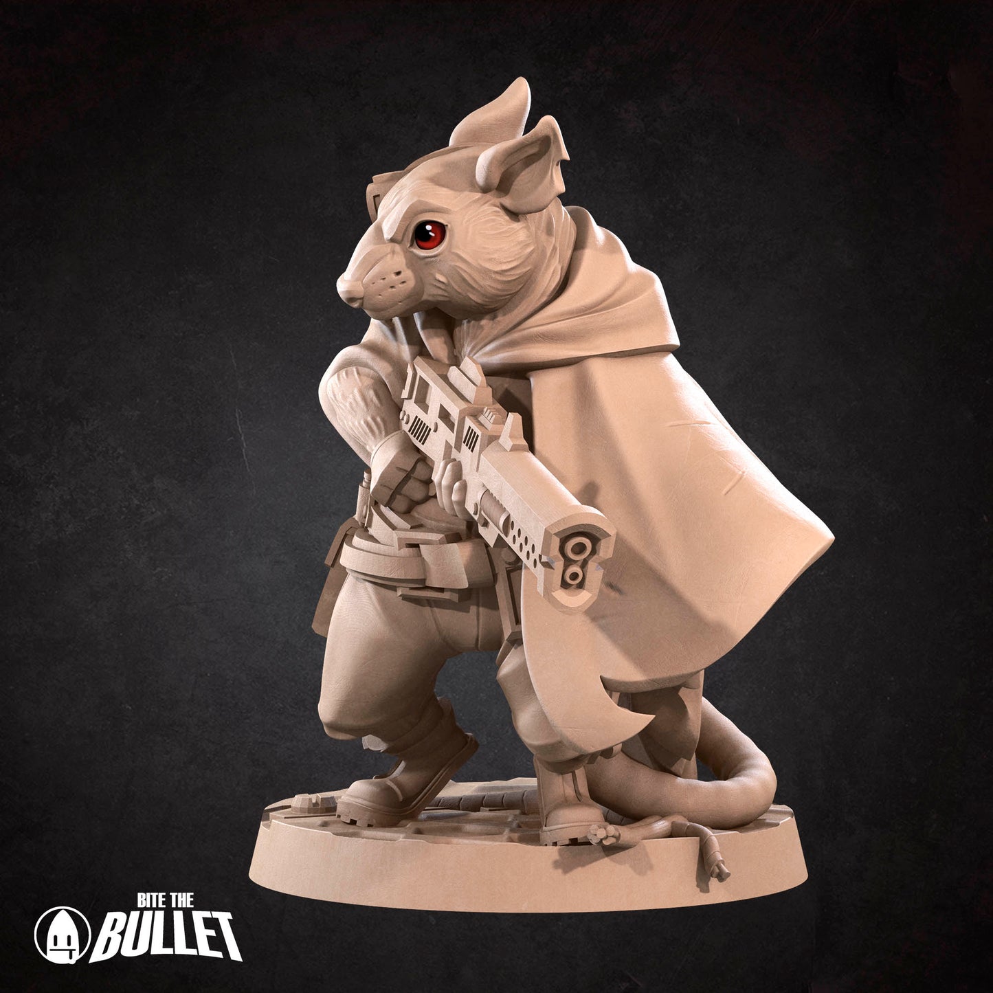 Space Ratfolk Soldier
