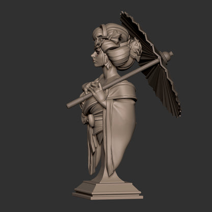 Geisha Bust