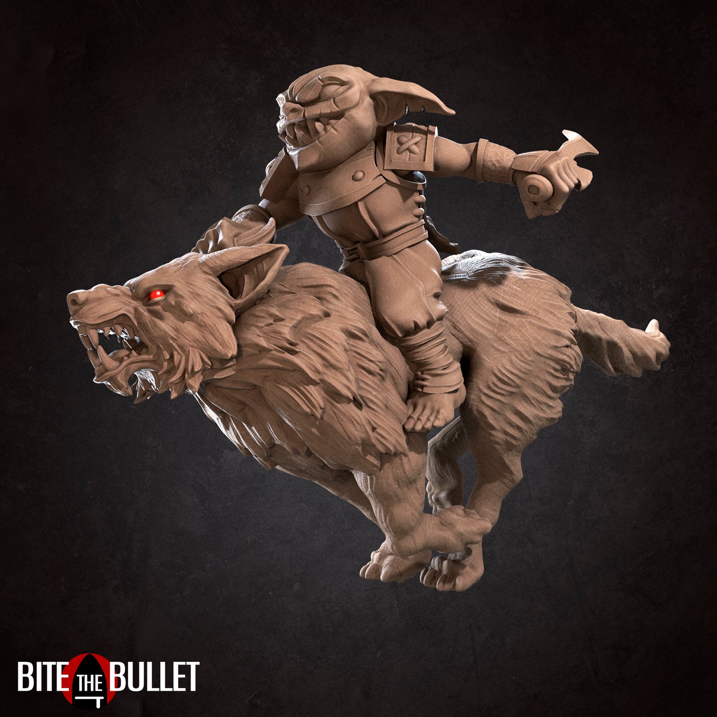 Wolf Mounted Goblin
