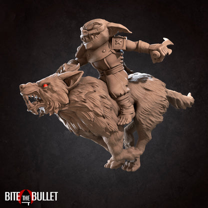 Wolf Mounted Goblin
