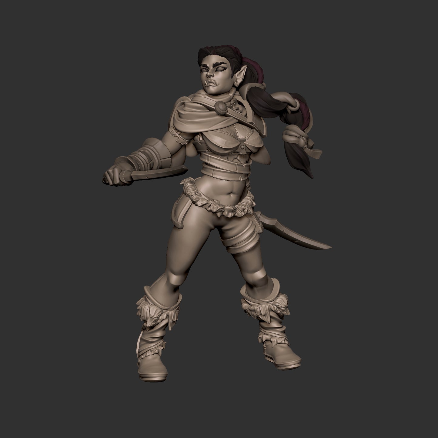 Gara, the Half Orc