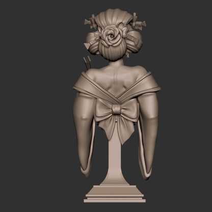Geisha Bust