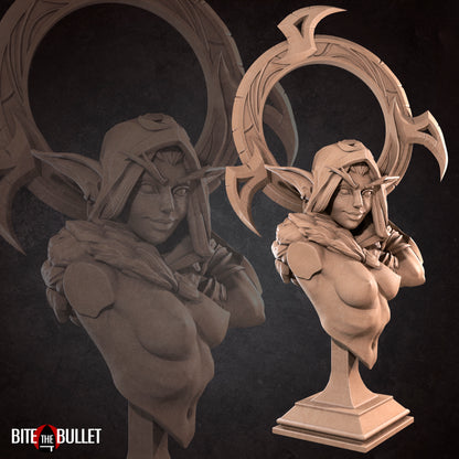Night Elf Bust