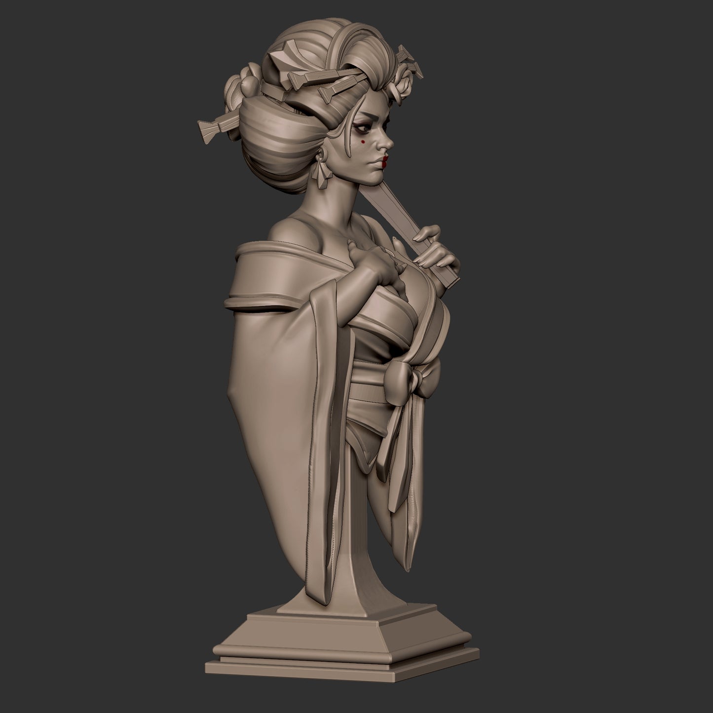 Geisha Bust