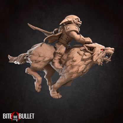 Wolf Mounted Goblin
