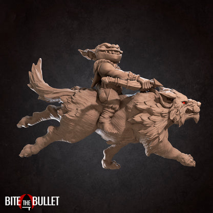 Wolf Mounted Goblin