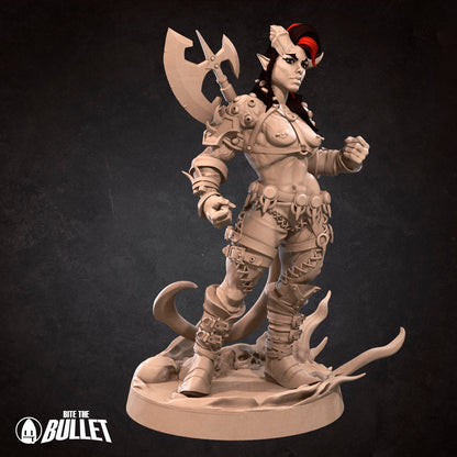 Tiefling Barbarian