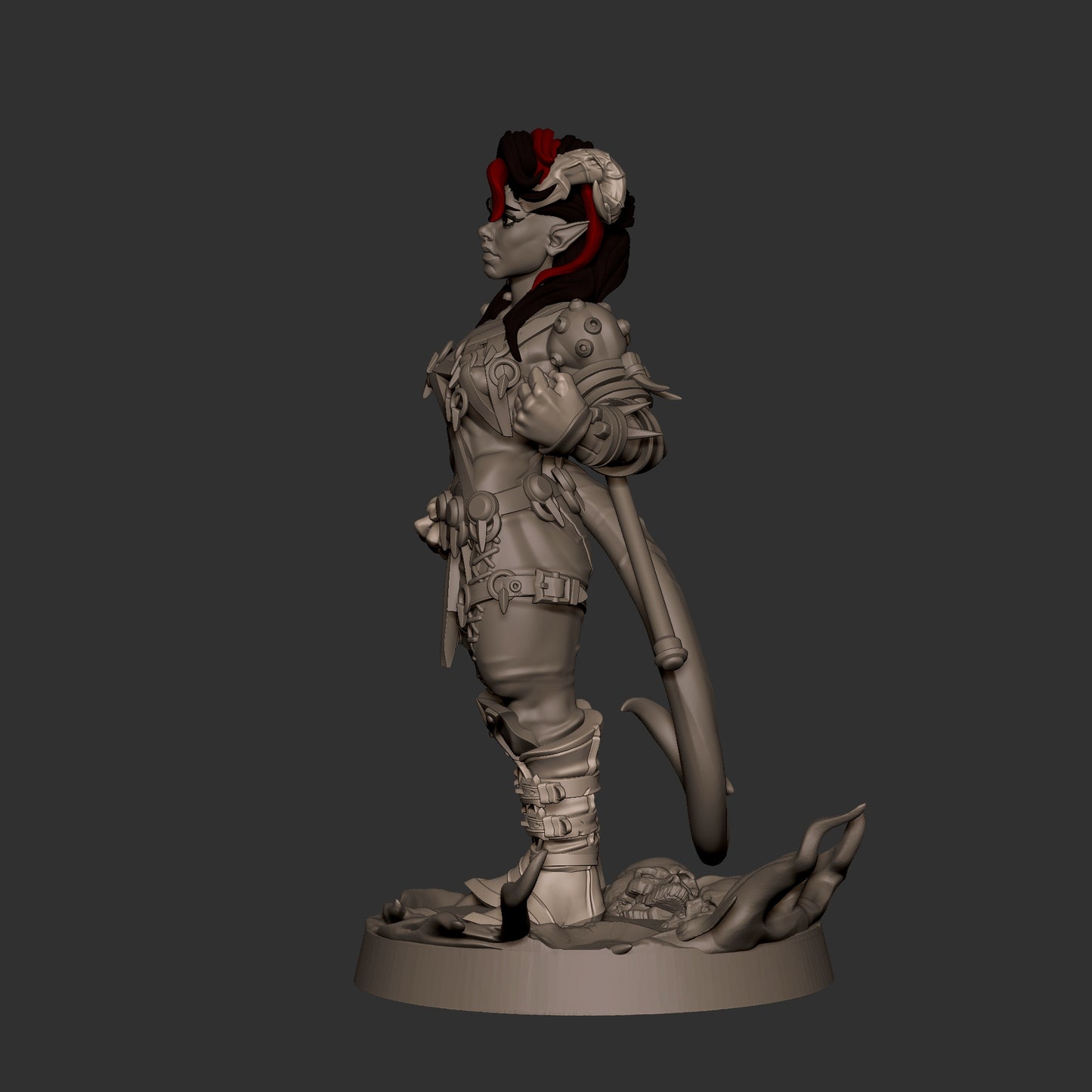Tiefling Barbarian