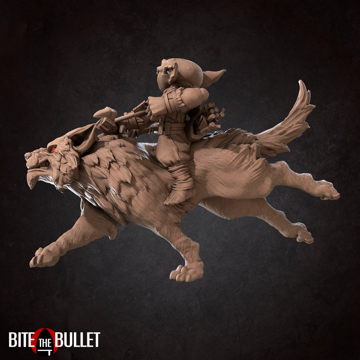 Wolf Mounted Goblin