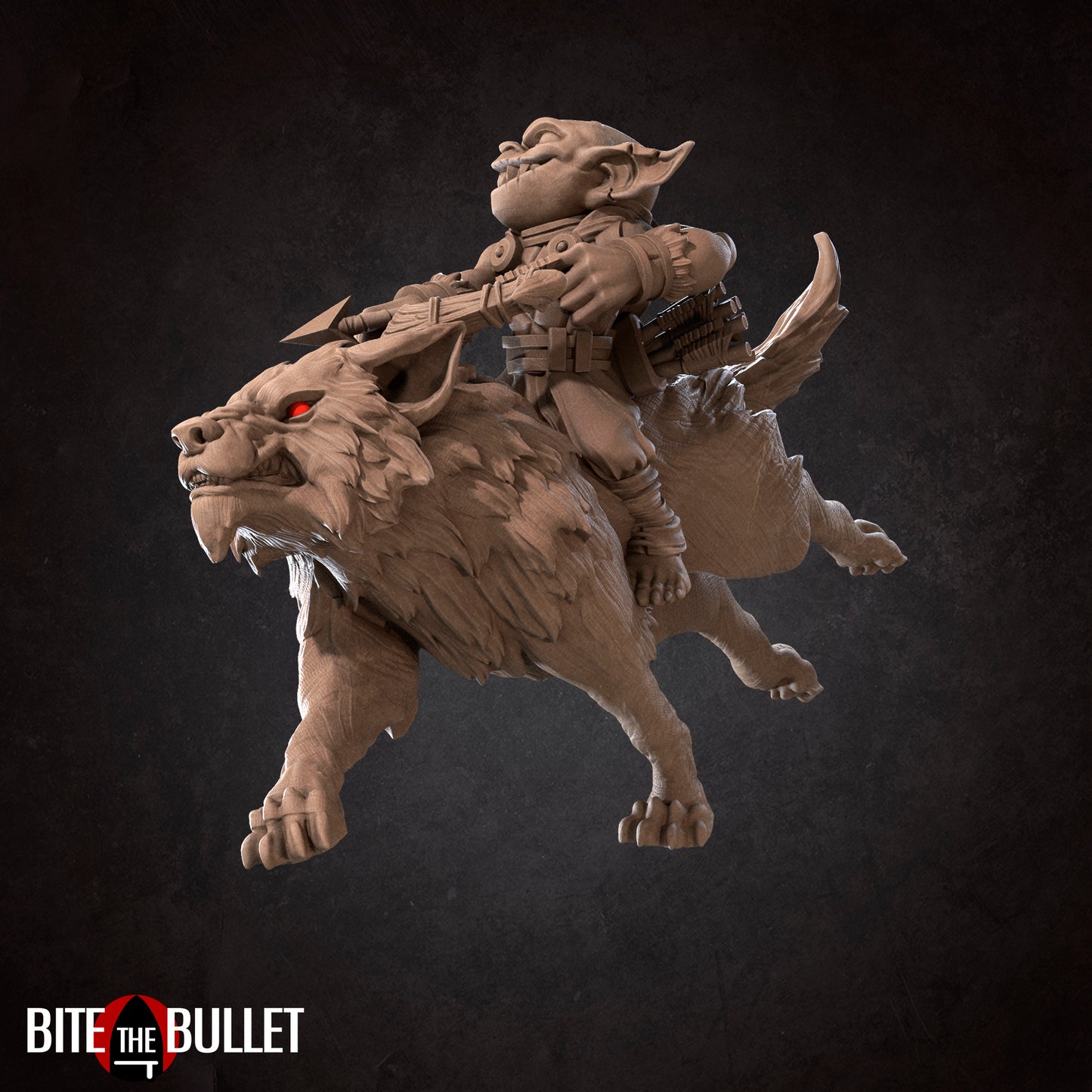 Wolf Mounted Goblin