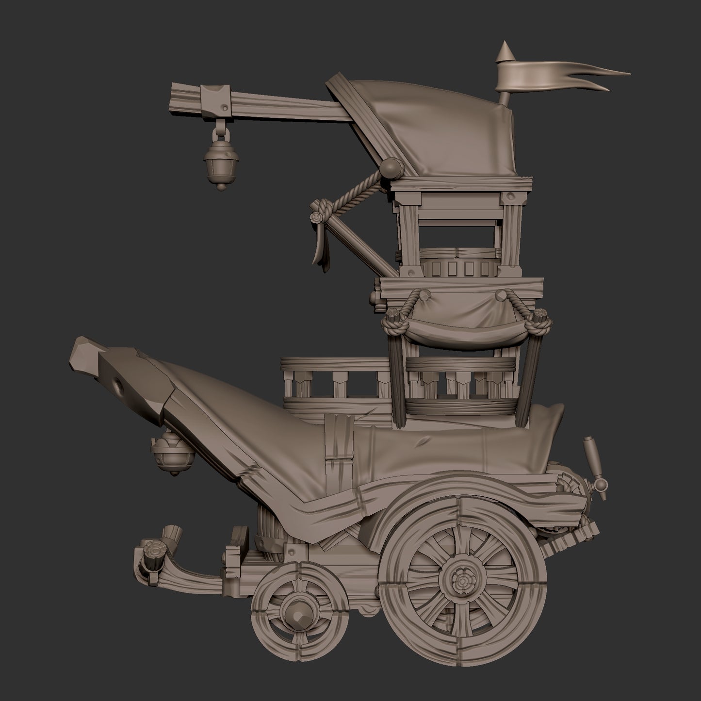 Traveling cart