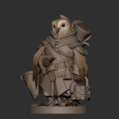 Owlfolk Gatherer