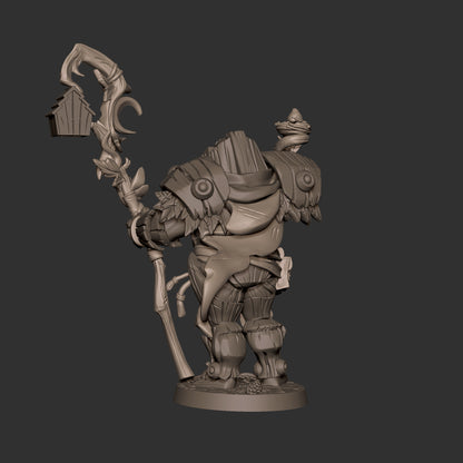 Warforged Druid