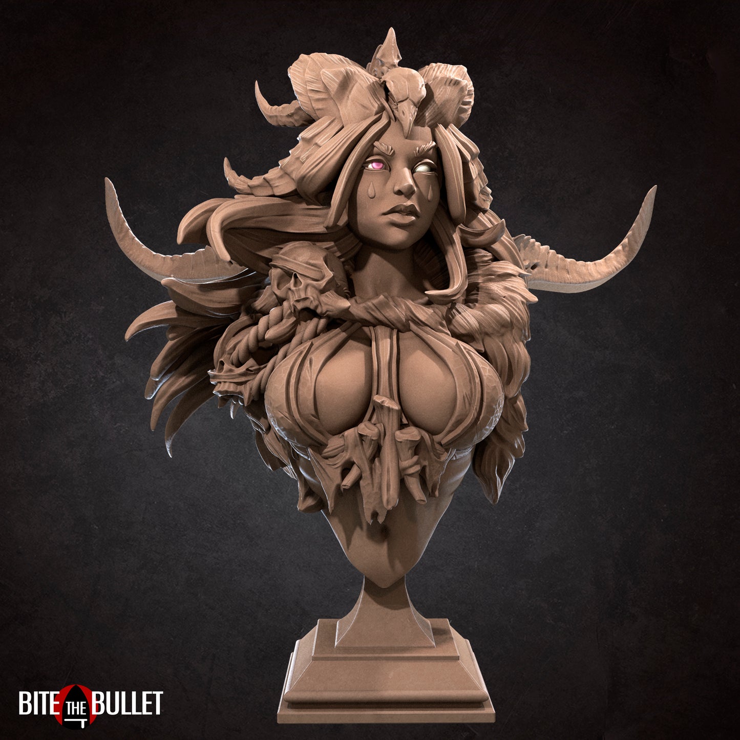 Black Scavenger Bust