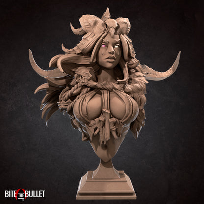 Black Scavenger Bust