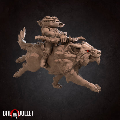 Wolf Mounted Goblin