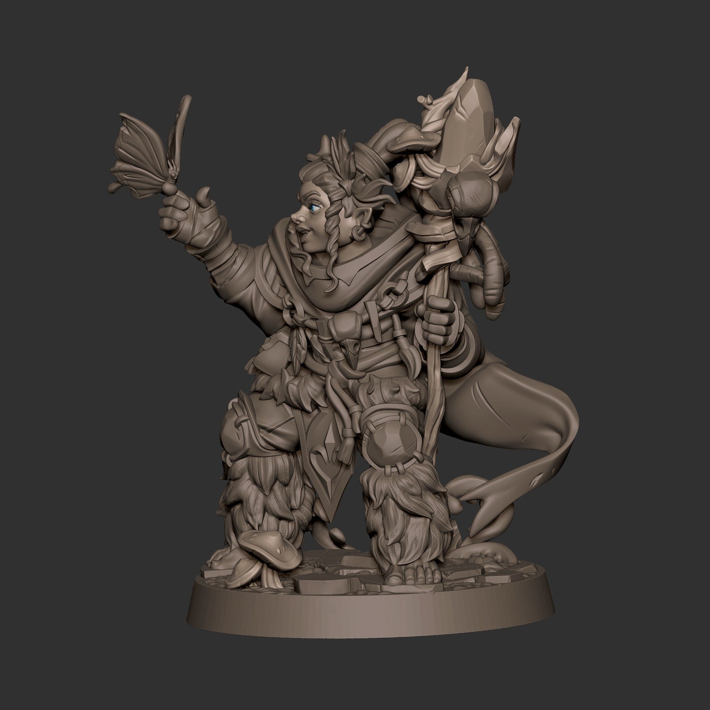 Halfling Druid