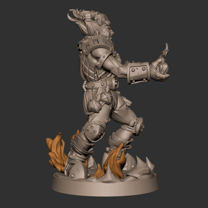 Fire Artificer Genasi