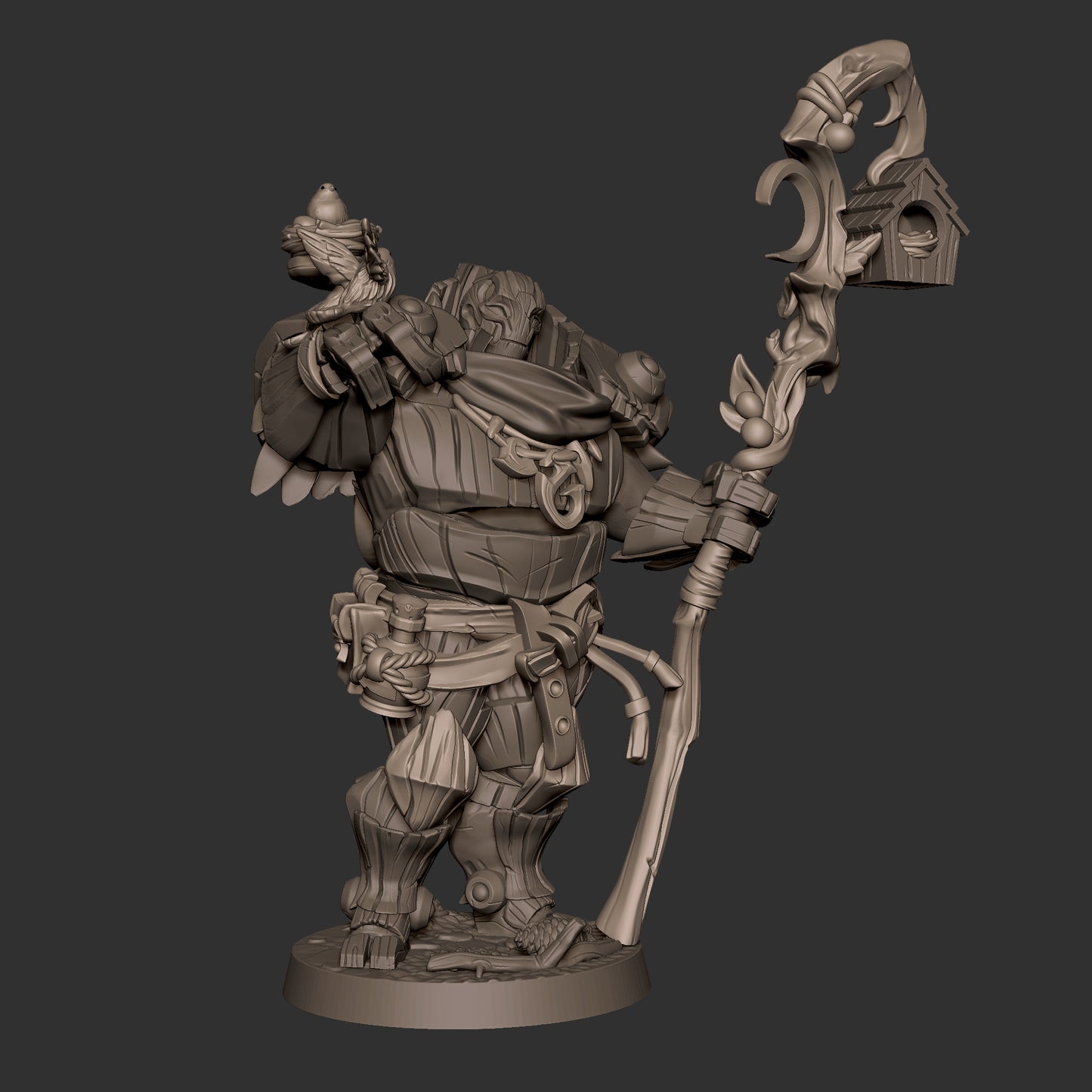 Warforged Druid