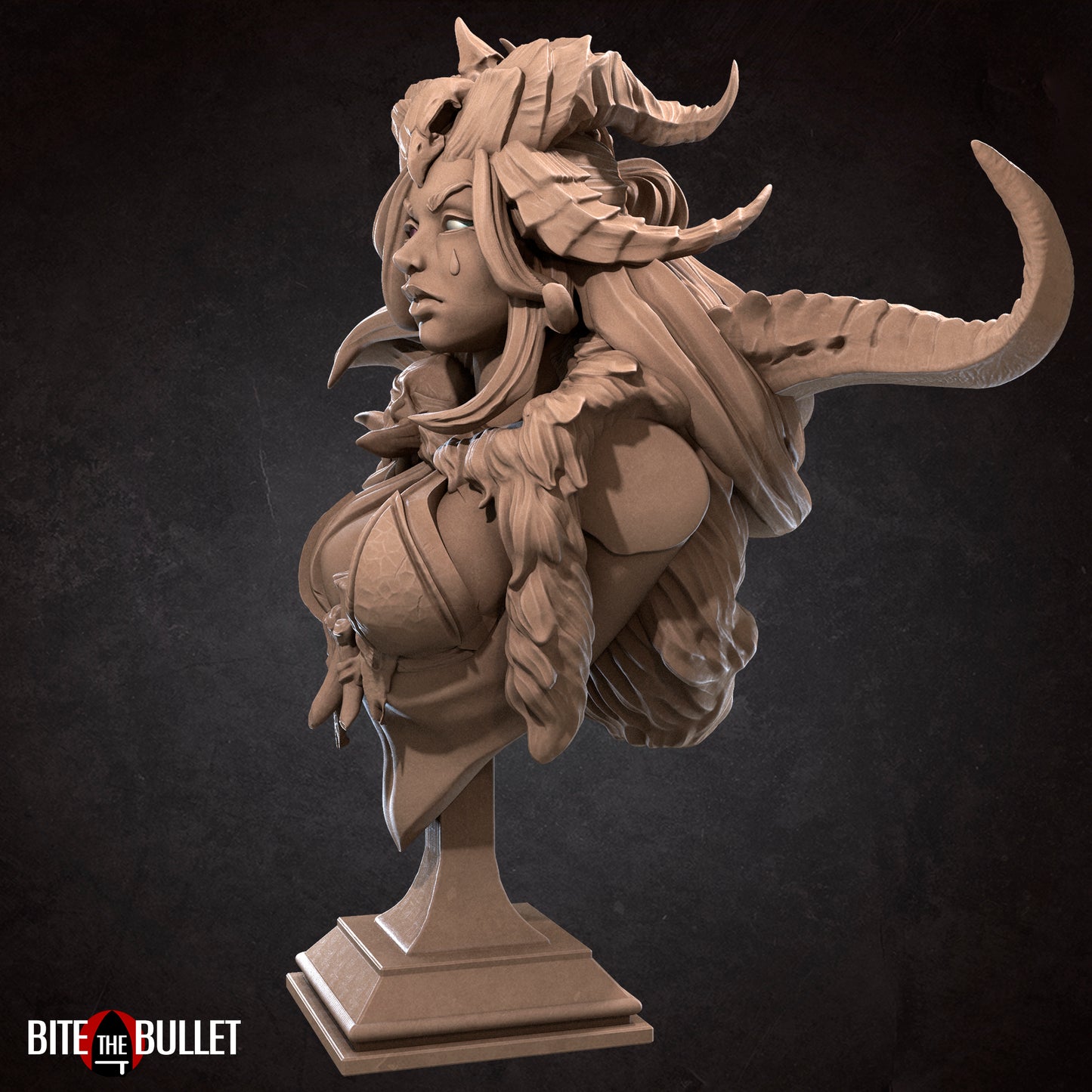 Black Scavenger Bust