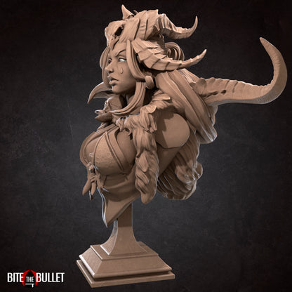 Black Scavenger Bust