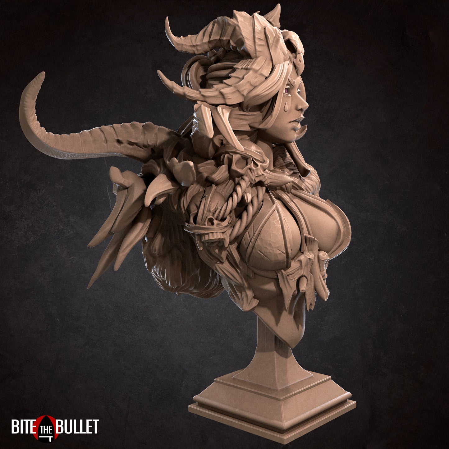 Black Scavenger Bust