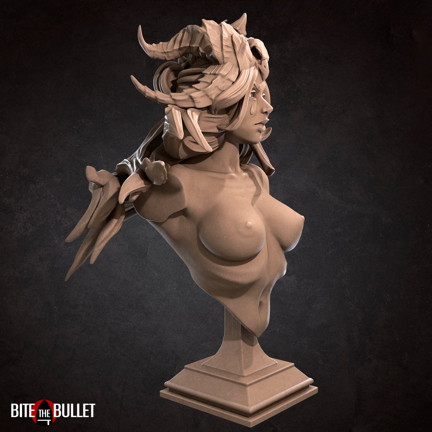 Black Scavenger Bust