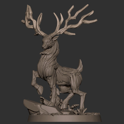 Human Animist Deer