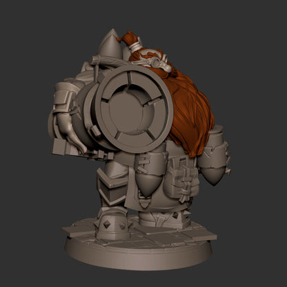 Dwarf Mortar Team