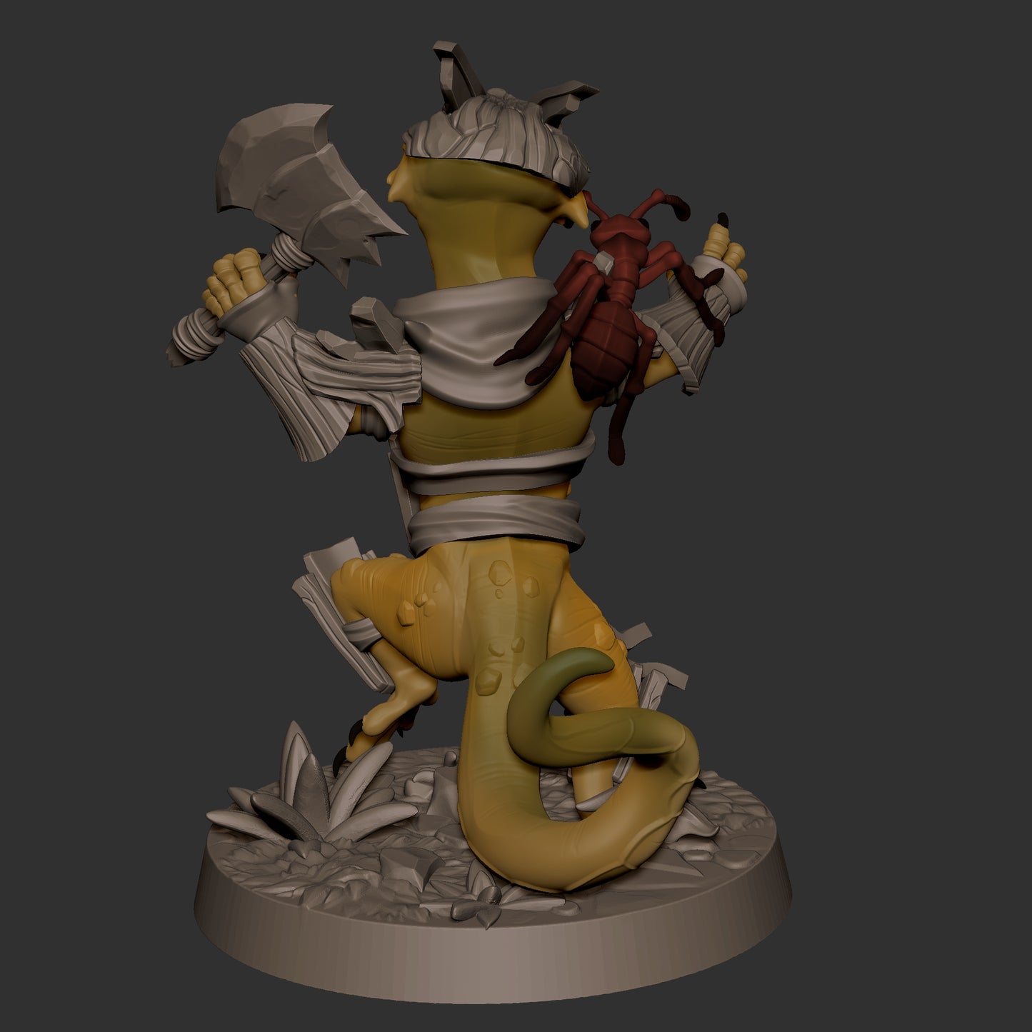 Lizardfolk Barbarian
