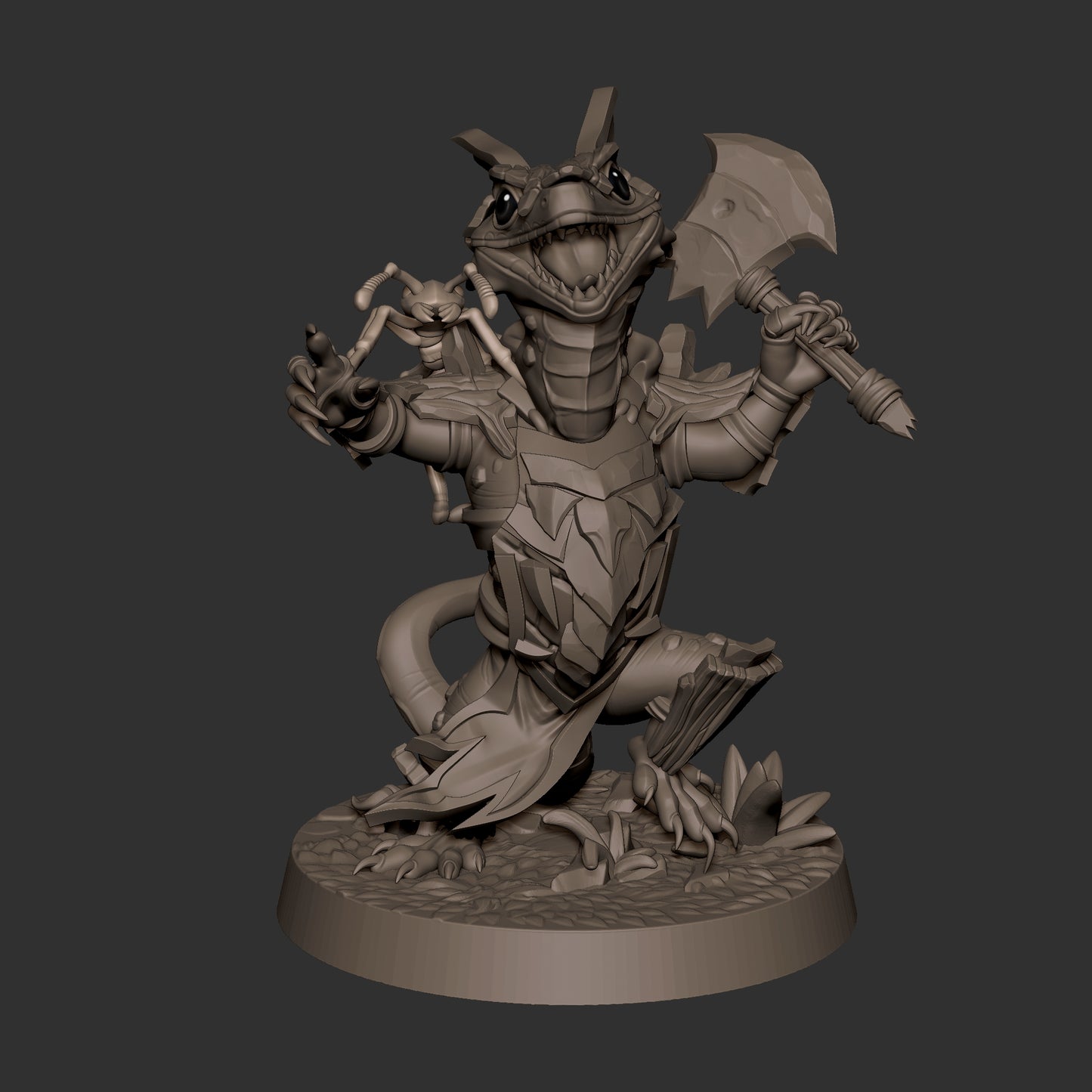 Lizardfolk Barbarian
