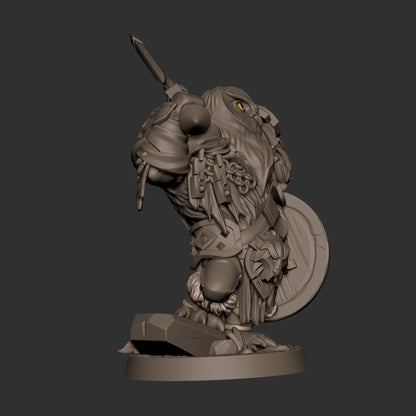 Owlfolk Barbarian