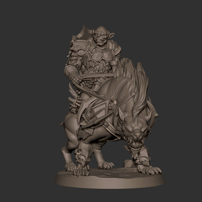Orc Warg Rider Lieutenant