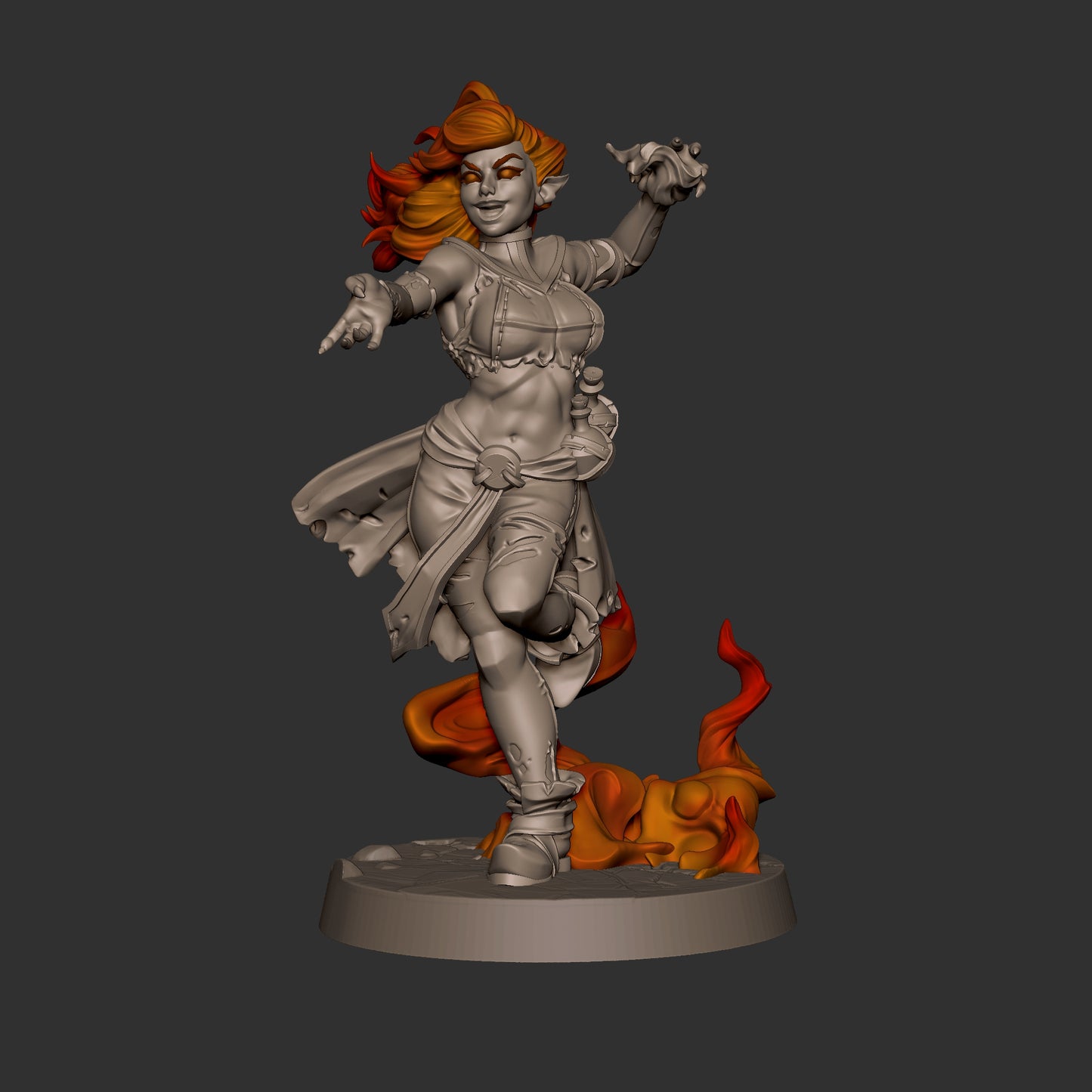 Fire Wizard Genasi