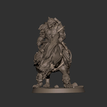 Orc Warg Rider Lieutenant