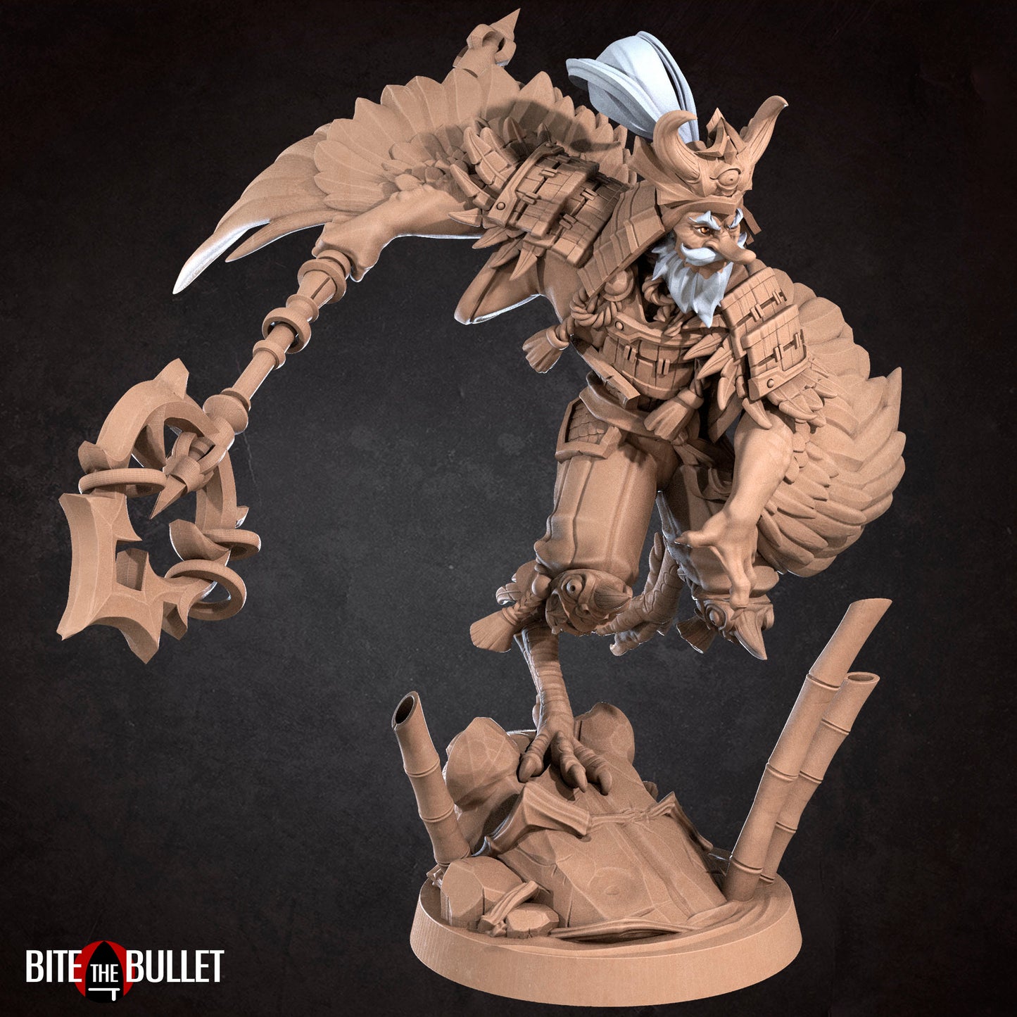 Tengu, exiled monk
