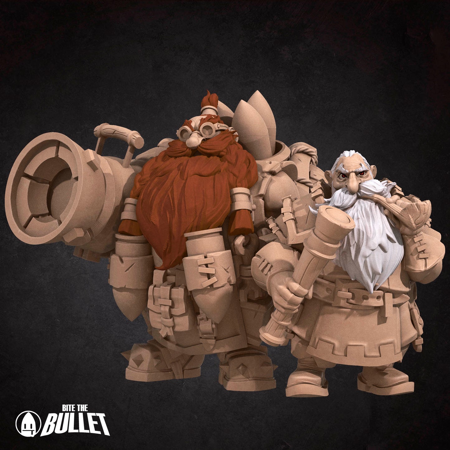 Dwarf Mortar Team